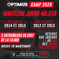 JUNIOR/MAJOR CAMP – JULY 29-30-31, 2025